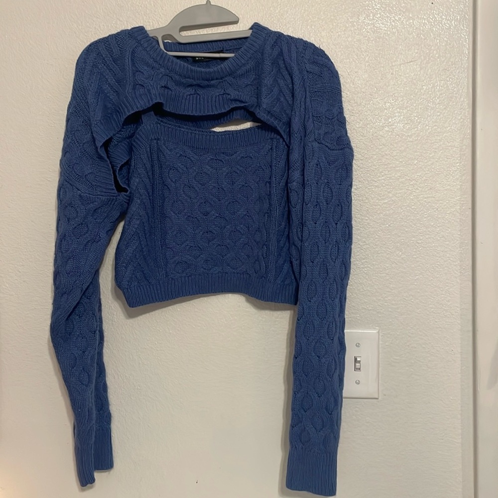 Two piece sweater